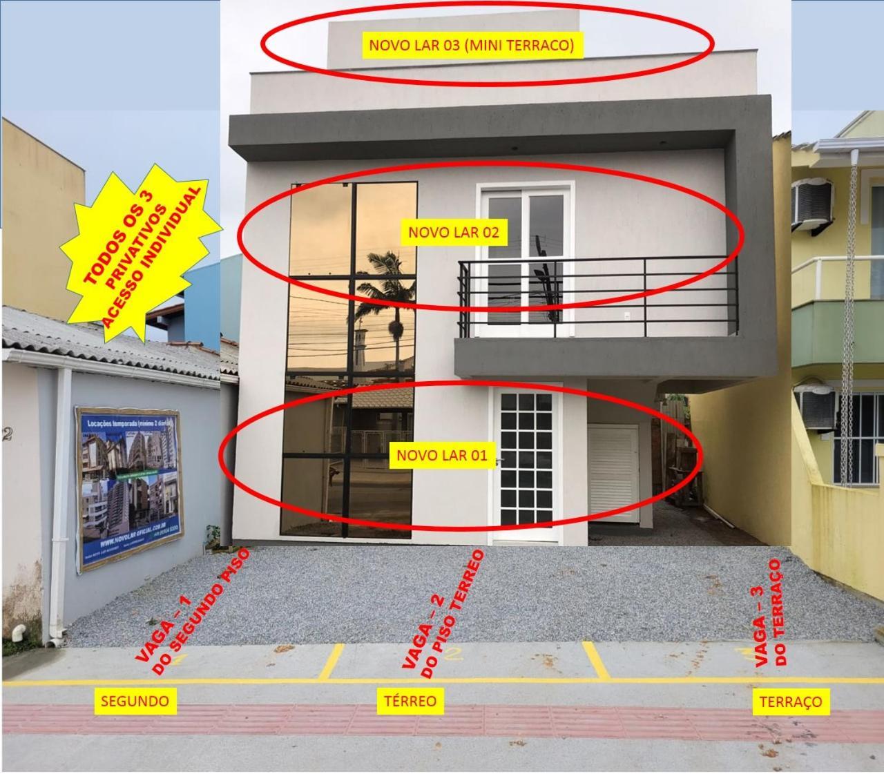 Novo Lar Garopaba1 Apartment Ngoại thất bức ảnh